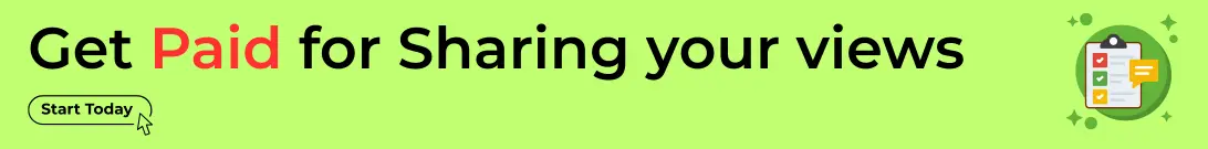 Get paid for surveys — Start now