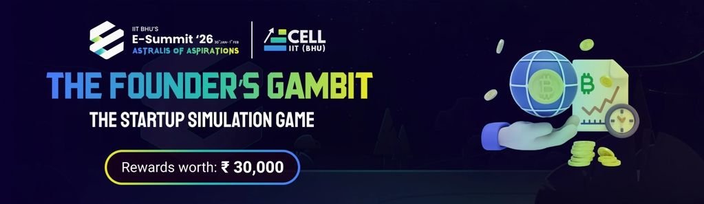 Founder's Gambit | Free Online Startup Challenge | Unstop