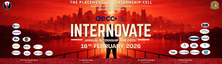 Internovate 2026 | Internship Fair at SBSC, DU - Register