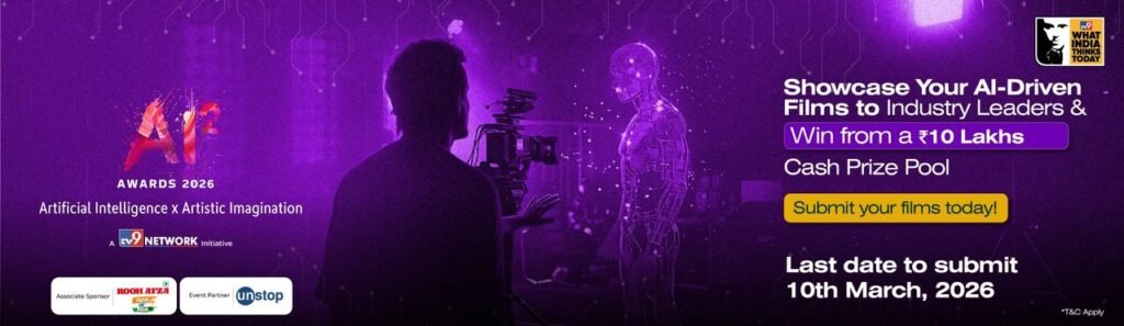 AI² Awards | India AI Filmmaking Prize ₹10L | TV9