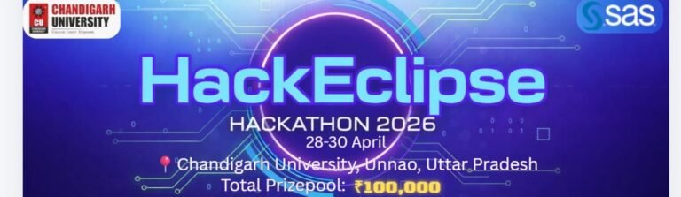 HackEclipse 2026 | National 72-hr Hackathon | CU & SAS