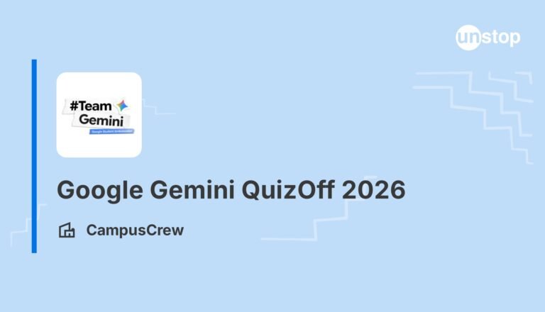 QuizOff 2026: India's Biggest AI Quiz